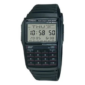 Reloj Casio Dbc32 Negro Vintage Data Bank Calculadora