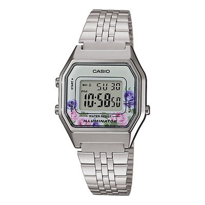 Reloj Casio Vintage La-680wa-4c Modelo Floreal Ag Ofiical