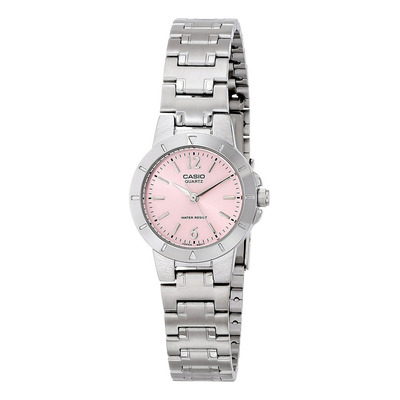 Reloj Casio Mujer Modelo Ltp-1177a-4a1df /jordy Plateado