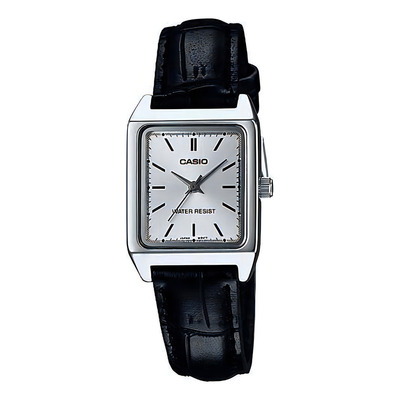 Reloj Casio Quartz Ltpv007 Mujer Acero watchsalas Full Plata Rosa