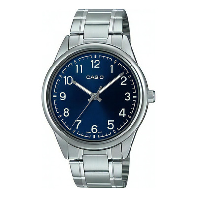 Reloj Para Hombre Casio Mtpv005d-2b4udf Plateado Plata