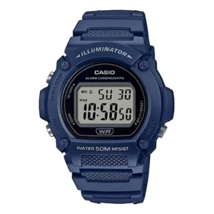Reloj Casio Digital W-219h-2avdf /marisio Azul